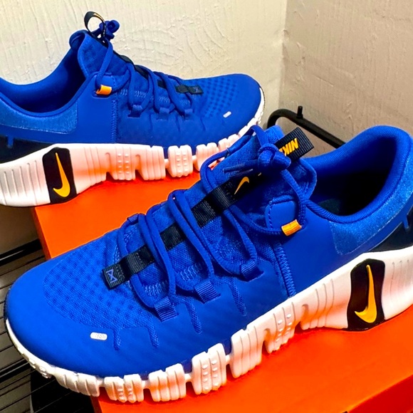 *BRAND NEW* in box never worn Nike Free Metcon 5 shoes in Racer Blue Size 11.5 - Picture 9 of 10